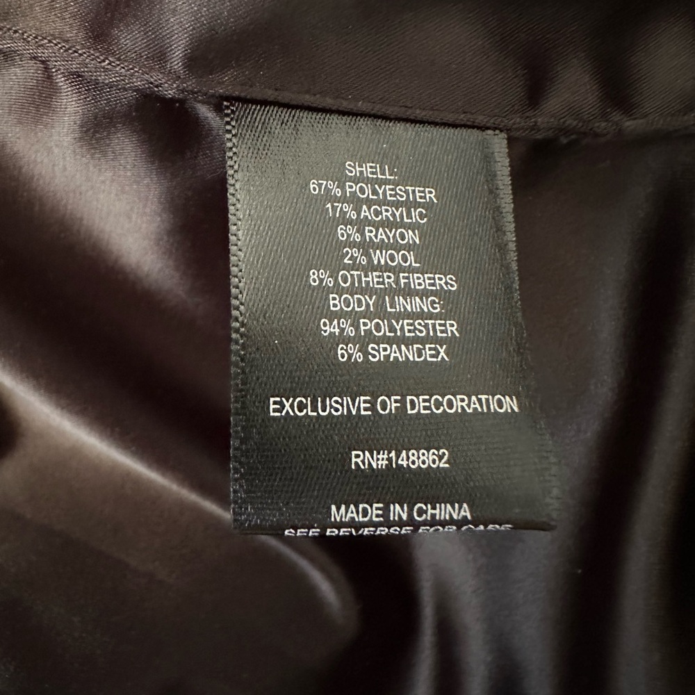 Torrid Plaid Moto Jacket, Size 1 - Picture 7 of 8